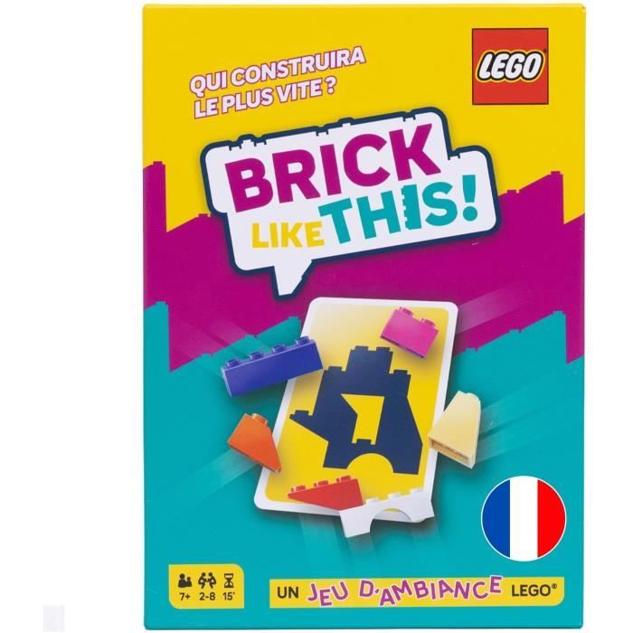 Board Game - ASMODEE - Brick Like This - Party Game - 2+ players - 15 min