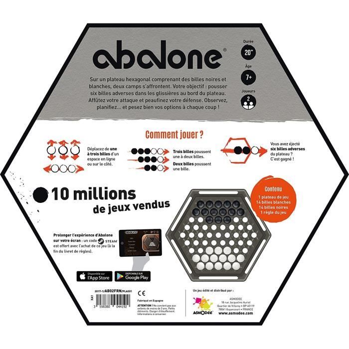 ASMODEE - Abalone - New Edition - Board Game