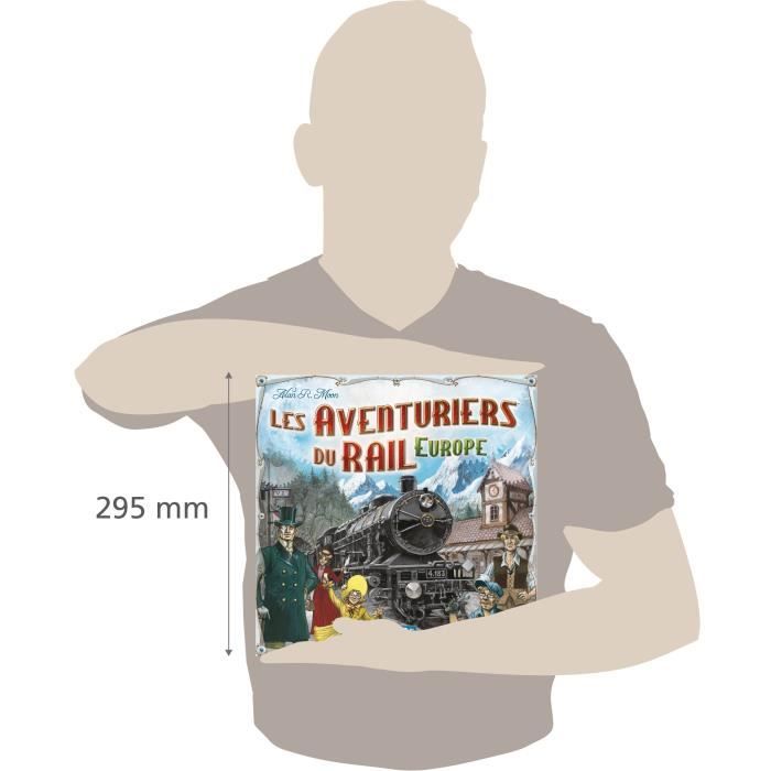 ASMODEE - The Adventurers of Rail Europe - Board Game