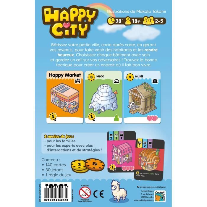 Happy City | Age: 10+| Number of players: 2-5