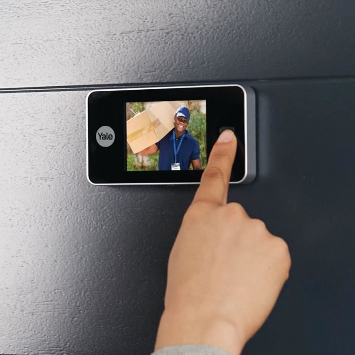 YALE Digital Peephole - LCD 3.2 screen - For Door - Thickness 38-110 mm