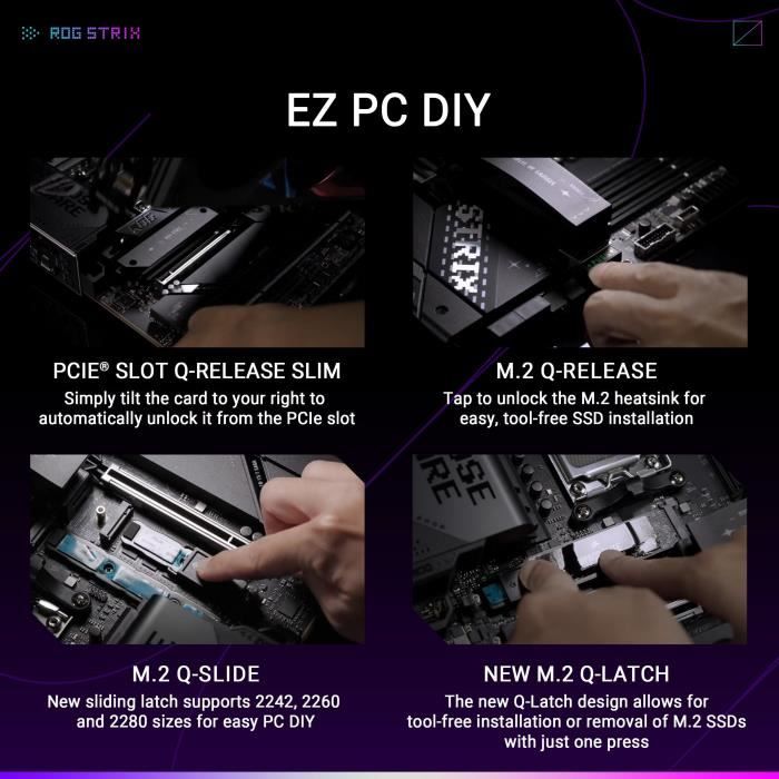 Motherboard - ASUS - STRIX X870E-E GAMING WIFI