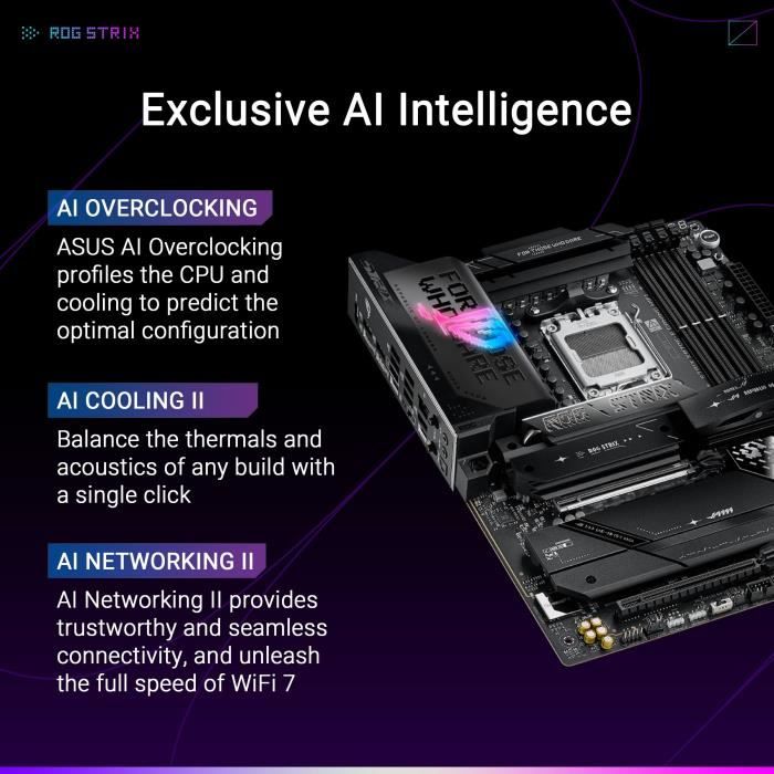 Motherboard - ASUS - STRIX X870E-E GAMING WIFI
