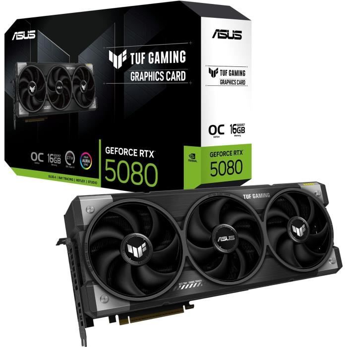 Graphics card - ASUS - TUF-RTX5080-O16G-GAMING