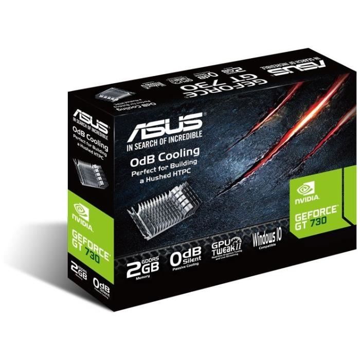 Graphics Card - ASUS - GT730-SL-2GD5-BRK NVIDIA GeForce GT 730 2 GB GDDR5
