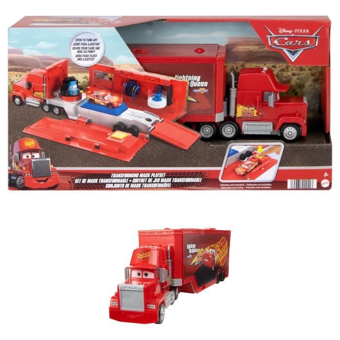 Disney Pixar Cars - Transformable Mack Set - Small Car - MATTEL - HDC75