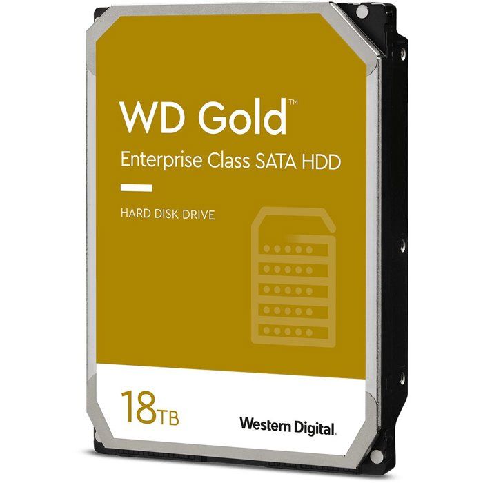 WD Gold  - Internal hard drive - 18TB - 7200 rpm - 3.5 (WD181KRYZ)