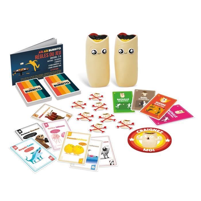 ASMODEE - AIE AIE BURRITO - Age: 7+ - Number of players: 2-6
