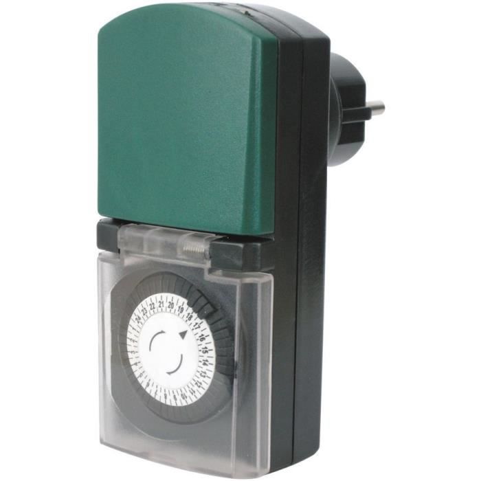 Mini outdoor mechanical programmer IP44 - GAO - 3680 W - White