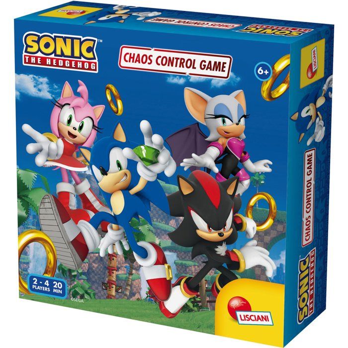 Sonic: Control of Chaos - Board Game - LISCIANI - Adventure - Sonic Universe