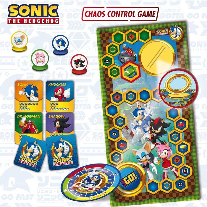 Sonic: Control of Chaos - Board Game - LISCIANI - Adventure - Sonic Universe
