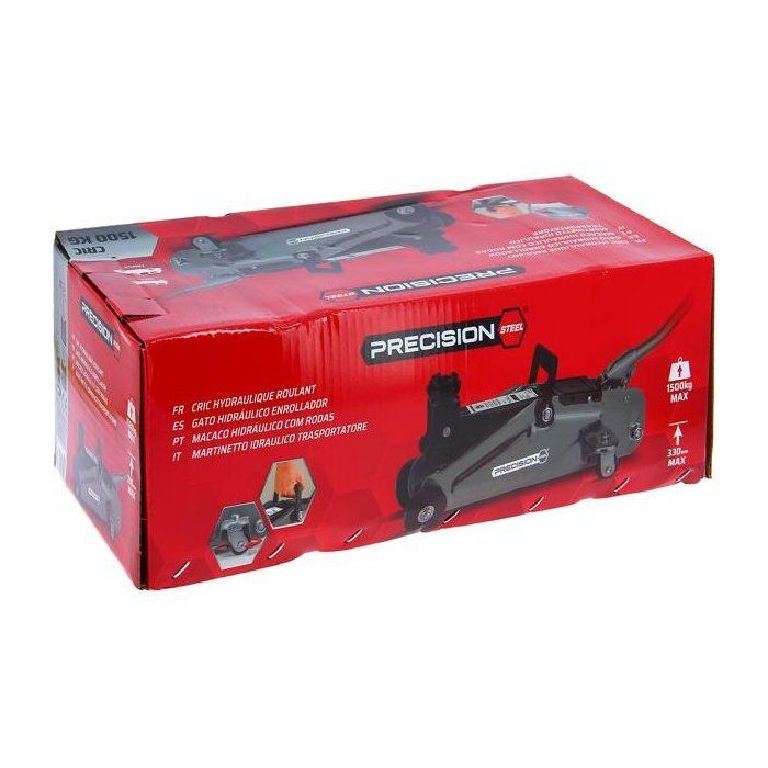 PRECISION-STEEL 1.5T hydraulic rolling jack