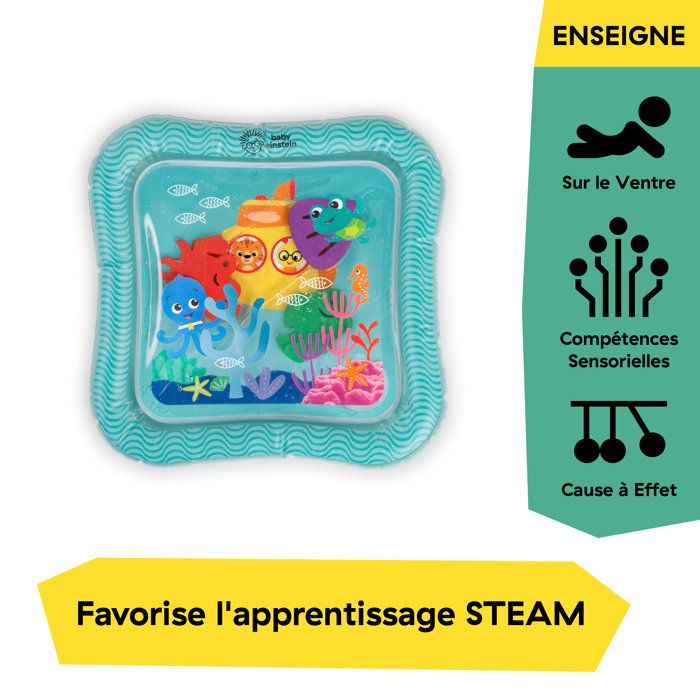 BABY EINSTEIN Ocean Explorers Sensory Discovery Water Mat - 0 to 36 months