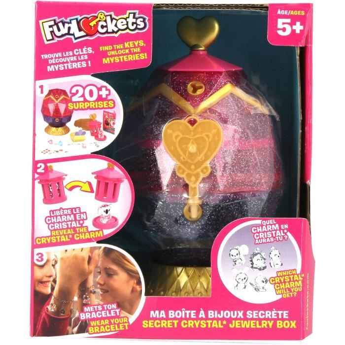 Jewelry Box - KD - Funlockets - My Secret Jewelry Box - Discover over 20 surprises inside