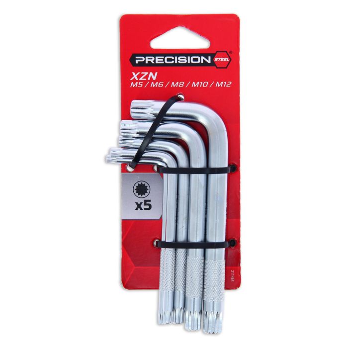 PRECISION-STEEL 5 keys XZN 5 to 12