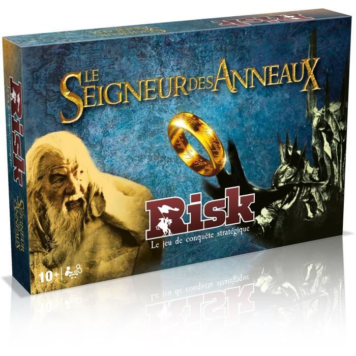 Risk The Lord of the Rings - Conquest of the territories in Middle-earth, Board game - WINNING MOVES