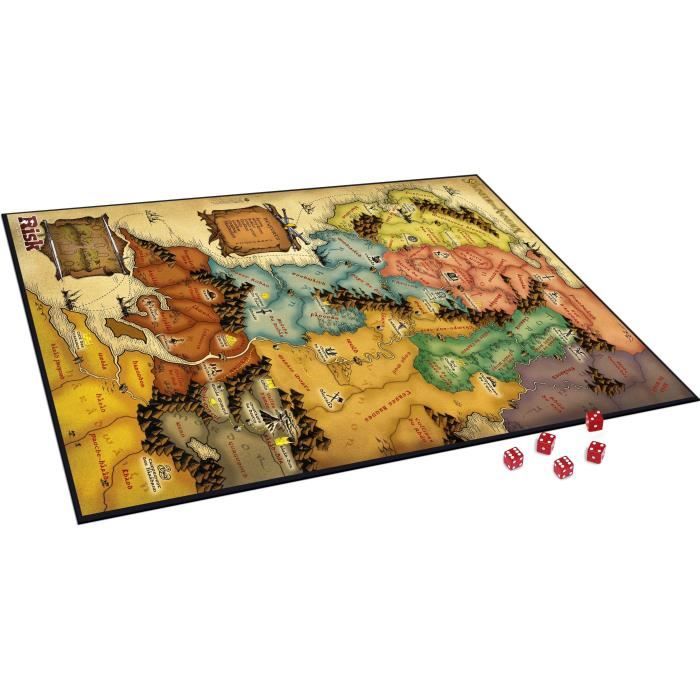 Risk The Lord of the Rings - Conquest of the territories in Middle-earth, Board game - WINNING MOVES