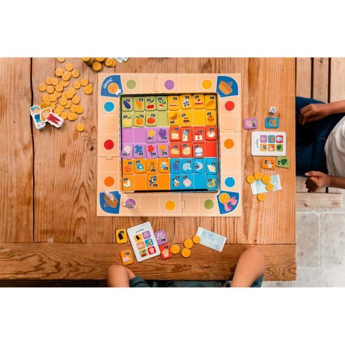 Board game - NATHAN - I buy - Shopping game with 6 shops, 15 to spend