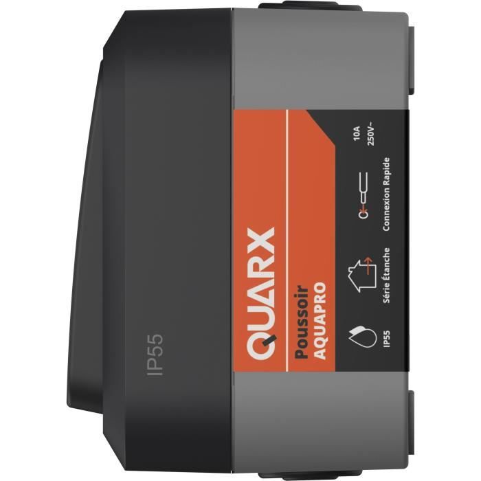 Two-way switch - QUARX - Aqua Pro - IP55, quick connection, NF compliant