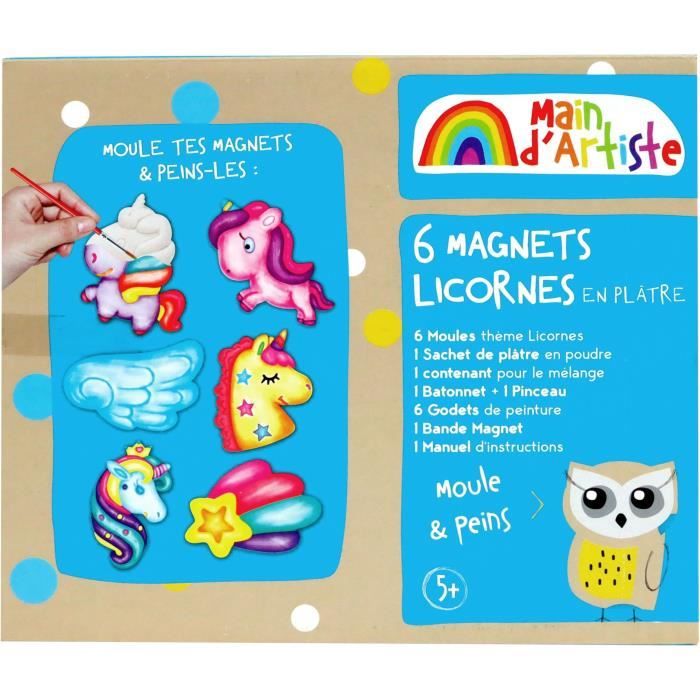 Unicorn Magnet Creation Kit - Creative Leisure - ARTIST'S HAND - From 5 years old