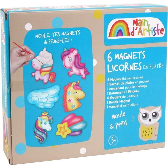 Unicorn Magnet Creation Kit - Creative Leisure - ARTIST'S HAND - From 5 years old