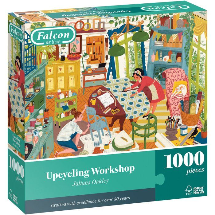 Puzzle - JUMBO - FALCON - Upcycling Workshop - 1000 pieces - Des 12 ans