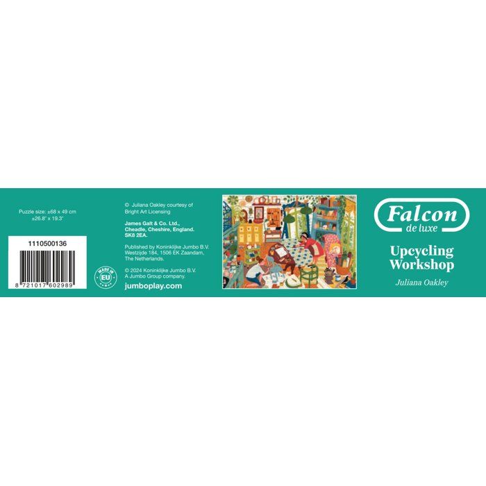 Puzzle - JUMBO - FALCON - Upcycling Workshop - 1000 pieces - Des 12 ans