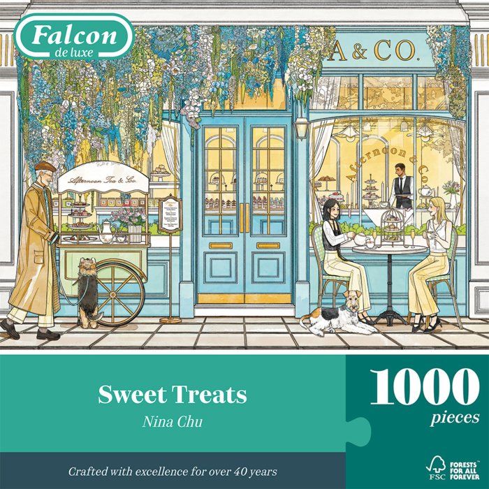 Puzzle - JUMBO - FALCON - Sweet treats - 1000 pieces - Des 12 ans