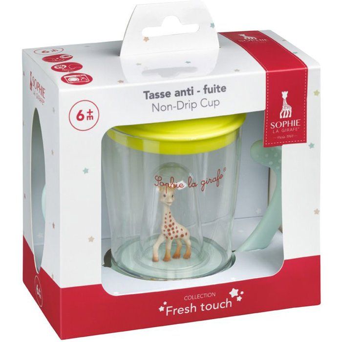 SOPHIE THE GIRAFFE Cup anti-leak mascot