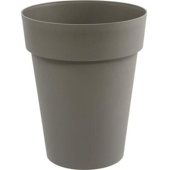 EDA Tuscan Vase halfway - Ø 44 x 53 cm - 50 L - Taupe