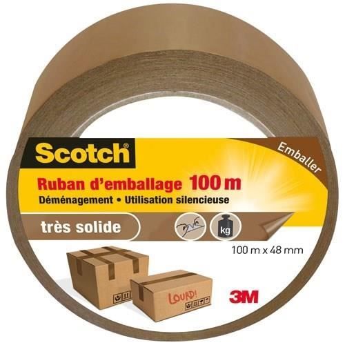 3M SCOTCH Packaging tape - 100m x 48mm - Brown