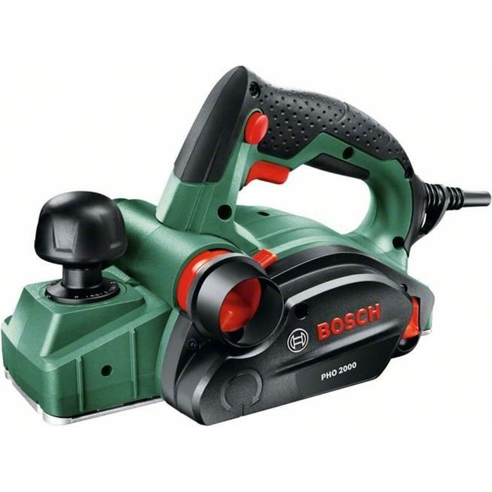 Bosch wired plane - Pho 2000 (delivered with reversible iron for carbide plane, six -sided male, cardboard key)