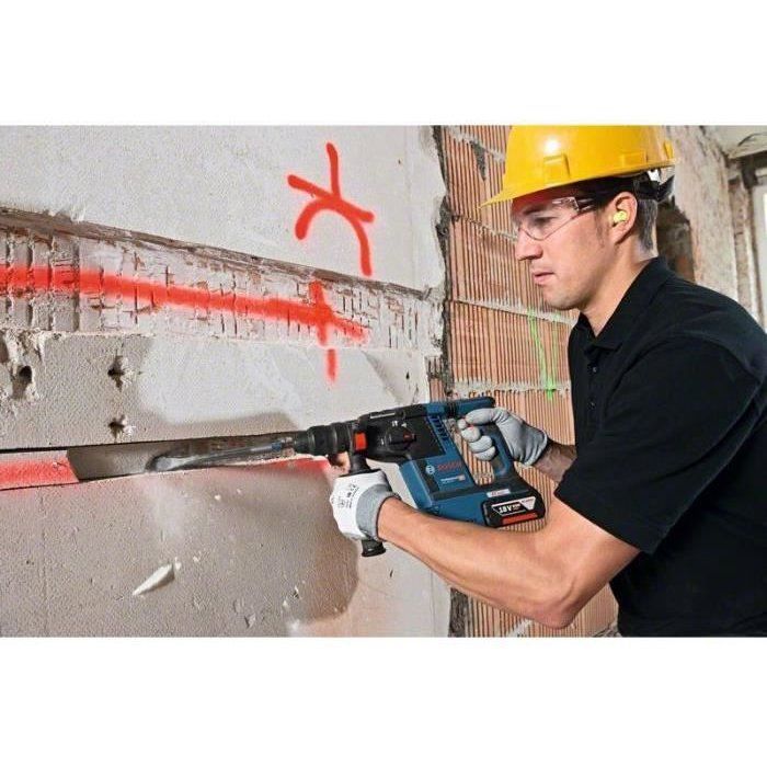Cordless rotary hammer BOSCH PROFESSIONAL SDS plus GBH 18V-26 F solo L-Boxx