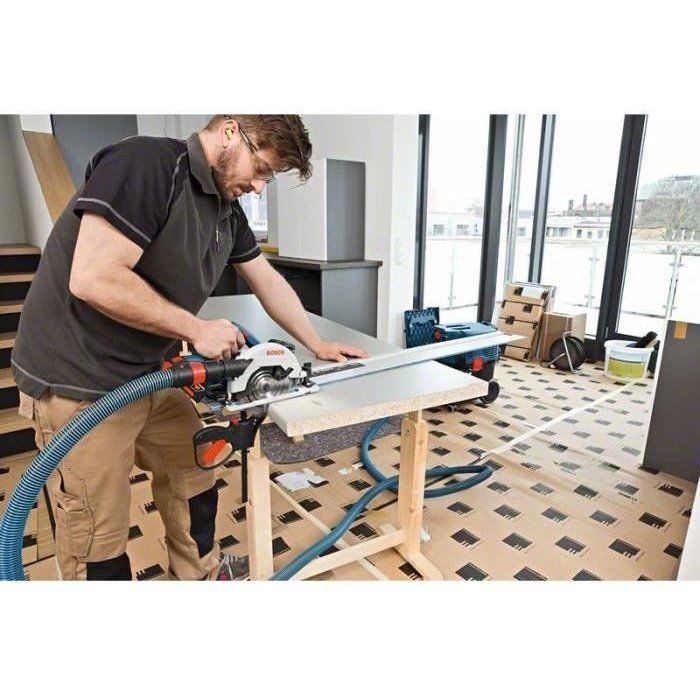 Circular saw 18V GKS 18V -57 g Professional + 2 batteries 4 AH + Charger + L -Boxx - Bosch - 06016A2106