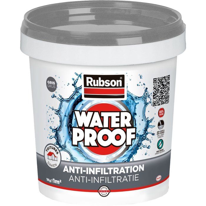 RUBSON Anti-infiltrations All Roofs Gray 1kg