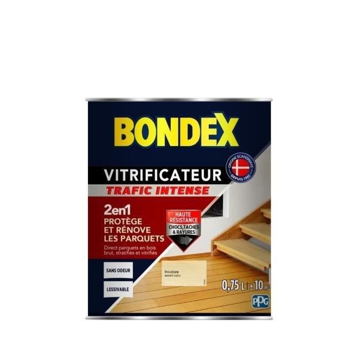 Bondex Vitrifier Satin to protect and renovate parquets and stairs - Colorless