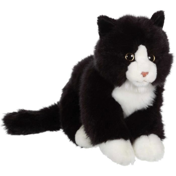 Plush - Gipsy Toys - Mimiz Cat - 28cm - Black/White
