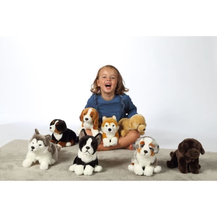 Bernese Mountain Dog Plush - GIPSY TOYS - Sitting, 25 cm