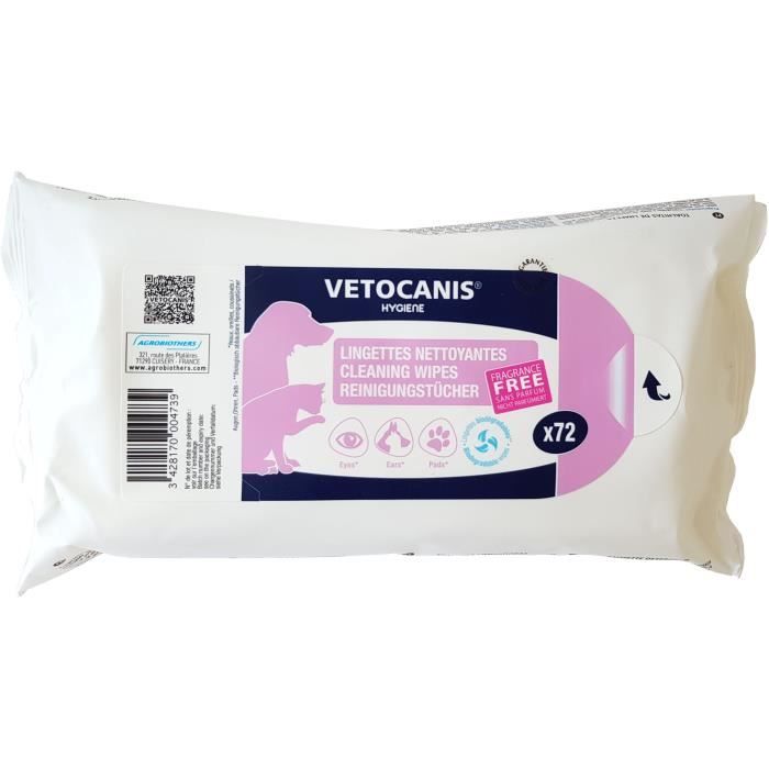 VETOCANIS Large cleaning wipes - For dogs and cats