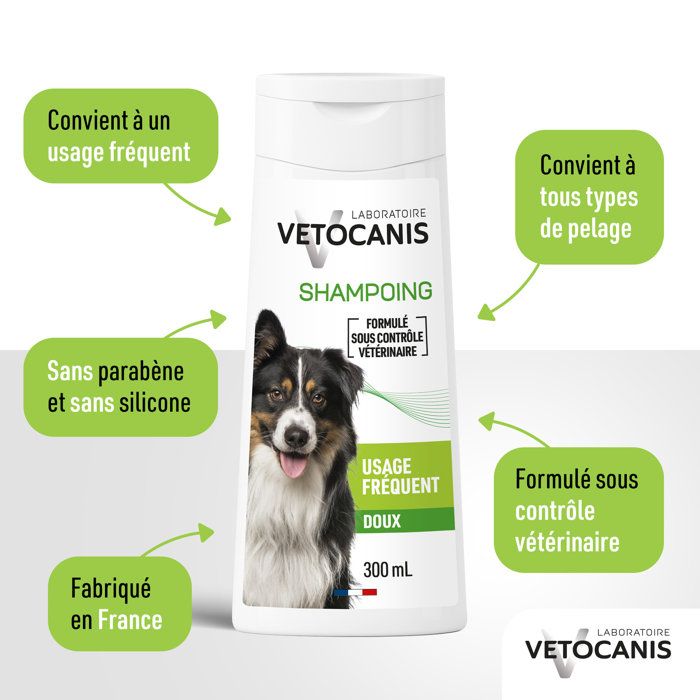 VETOCANIS Shampoo Frequent Use - For Dog