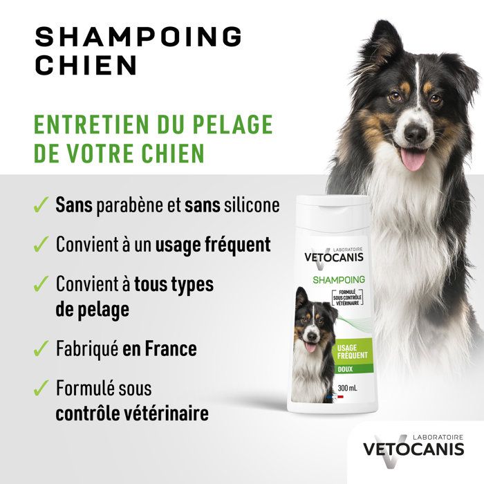 VETOCANIS Shampoo Frequent Use - For Dog