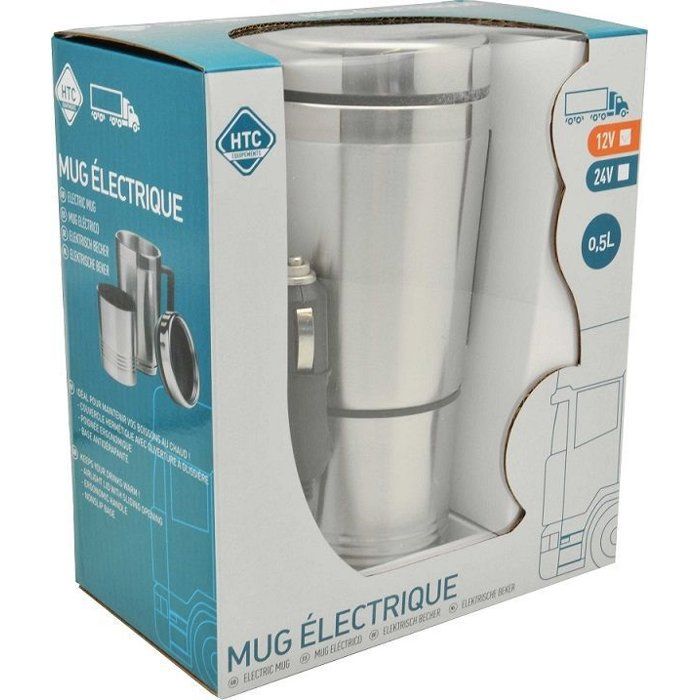 Cup Electric Mug 12V 0,5 Liter