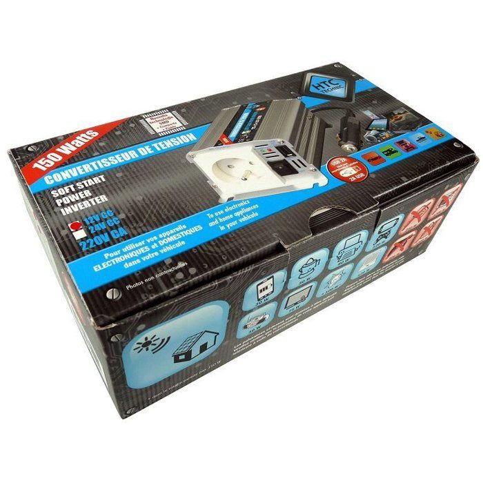WP 12 / 220V 150W Converter with USB Plug