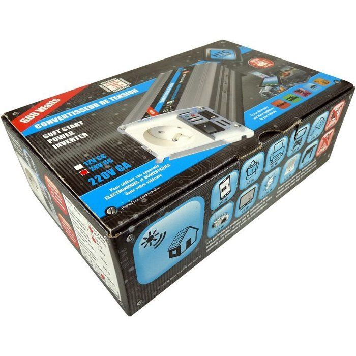 WP 24 / 220V 600W Converter with USB