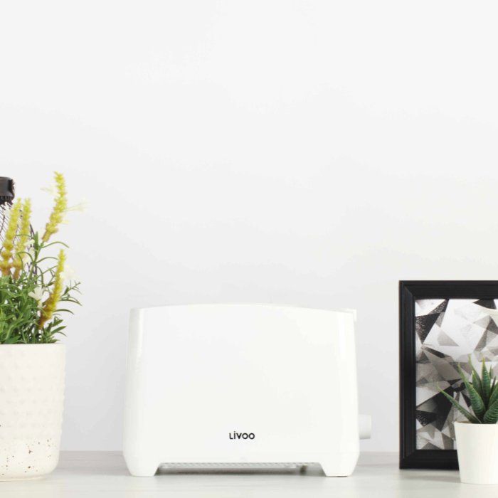 LIVOO DOD162W Toaster - White