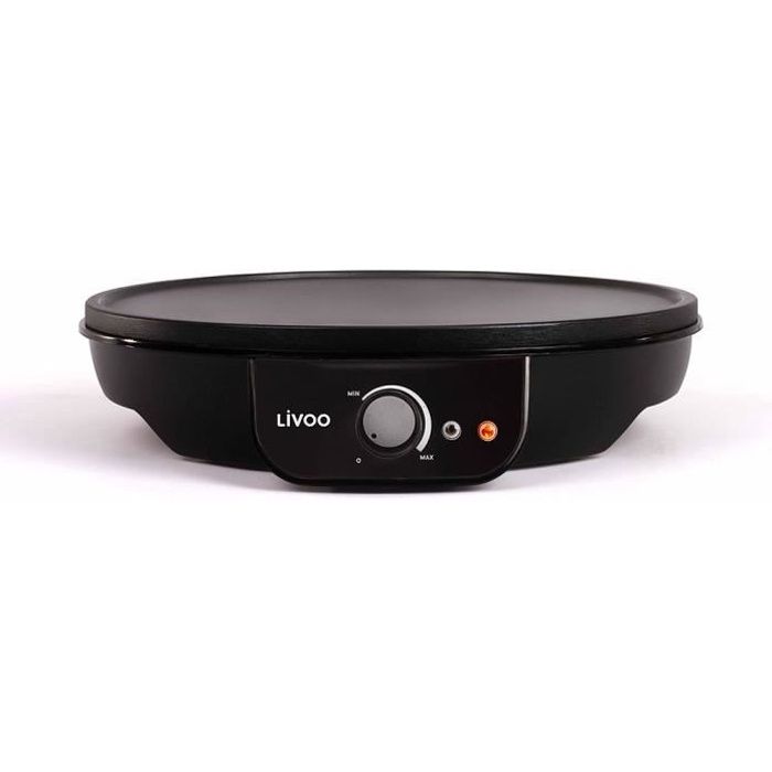LIVOO DOP196 Crepiere 30cm 1000W - Black