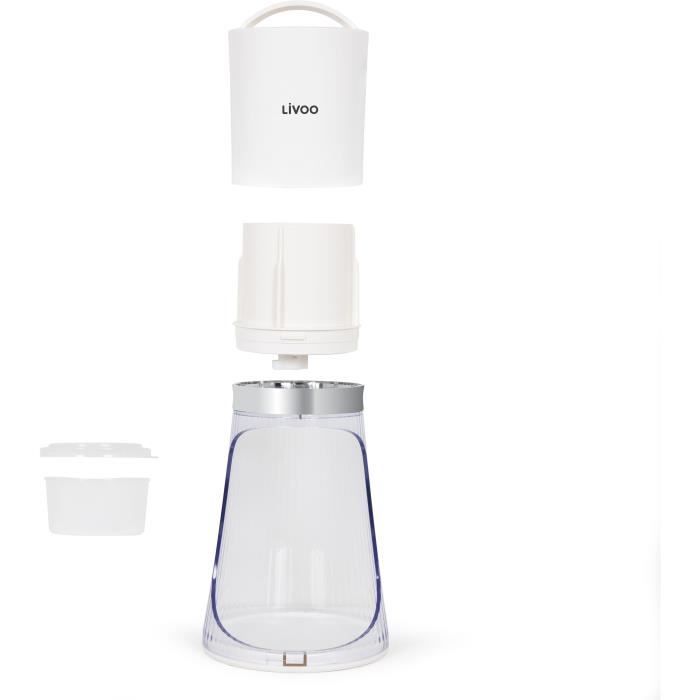 Ice Crusher - LIVOO - DOM462 - 150 mL - 2 Sizes - Automatic Start-up - Reservoir - Stainless Steel Blade
