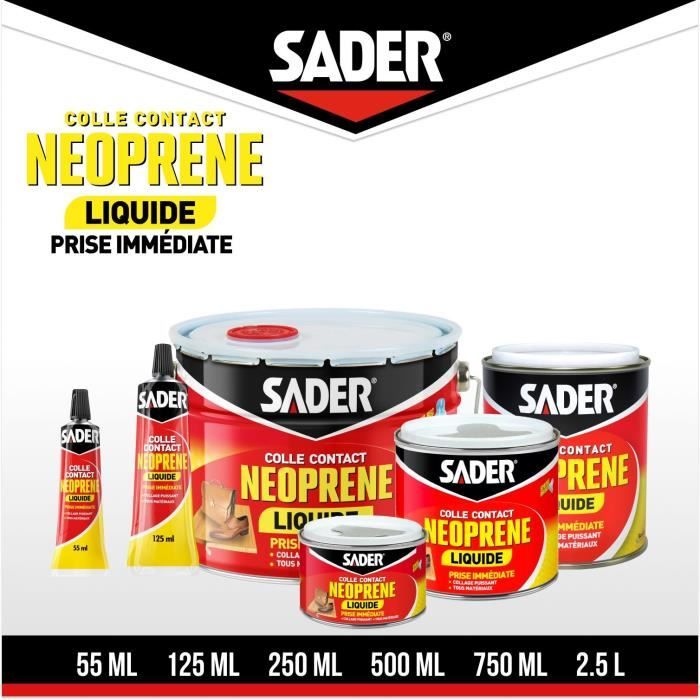 SADER Neoprene Liquid Contact Liquid Metal Box - 250 ml