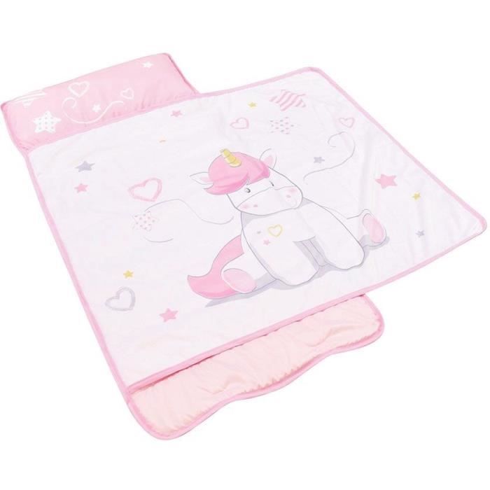 Nap Mat/Sleeping Bag for Children - FUN HOUSE - Unicorn - L.55 x D.121 cm