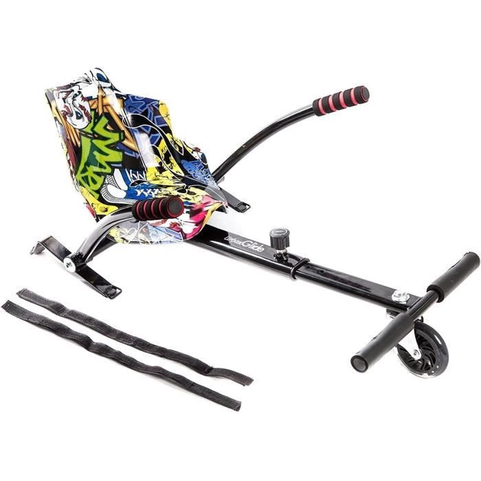 Kart Pilot for Hoverboard - URBANGLIDE - Compatible with all brands and wheel sizes - Adjustable length